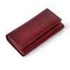 Hayes London | Cherry Genuine Leather Bi-Fold Clutch For Women (Leather Texture: Classic & Color: Cherry)